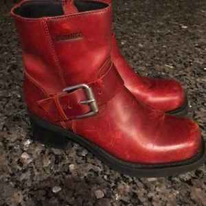 Red Durango Boots. Women size 6 1/2.